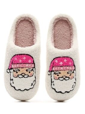 ❤️ Cute Soft Plush Comfy CHRISTMAS Slippers